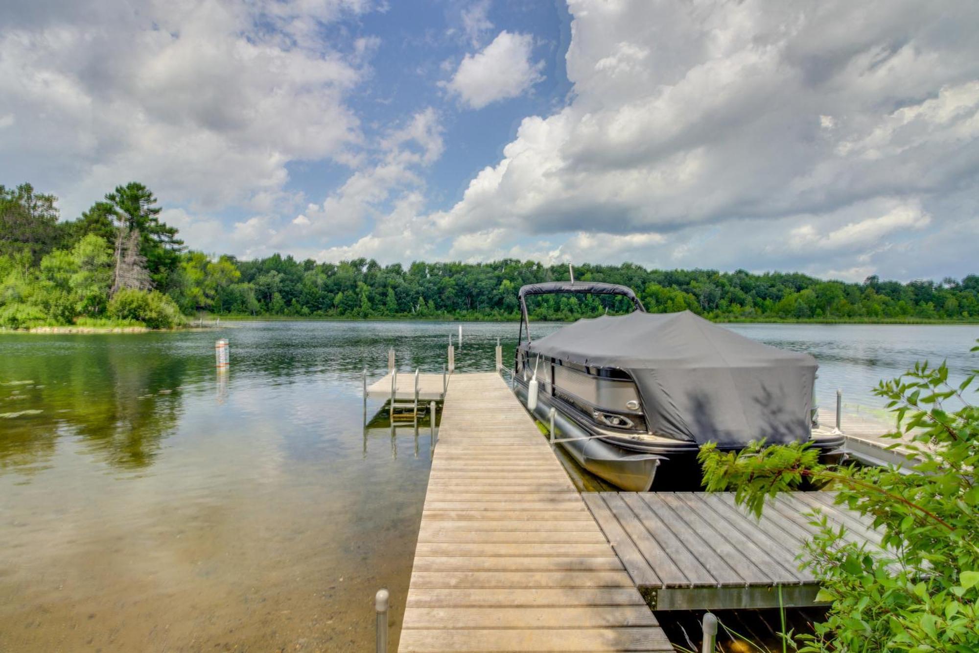 Beautiful Breezy Point Home With Beach And Dock! Pequot Lakes Eksteriør bilde