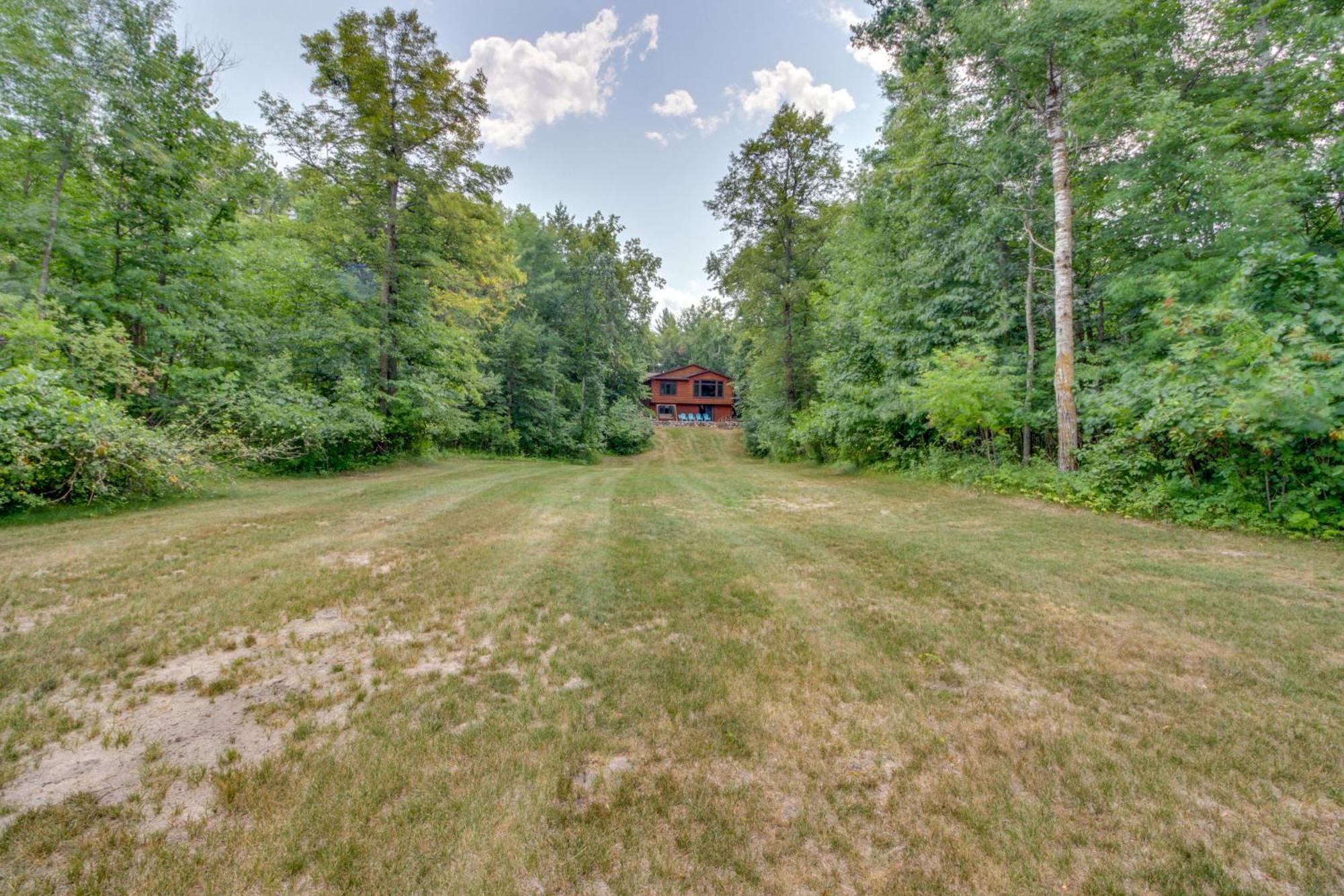 Beautiful Breezy Point Home With Beach And Dock! Pequot Lakes Eksteriør bilde